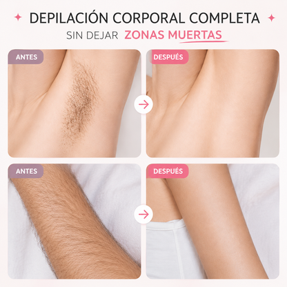 SilkyTouch 2 en 1 -Piel suave en segundos sin irritación